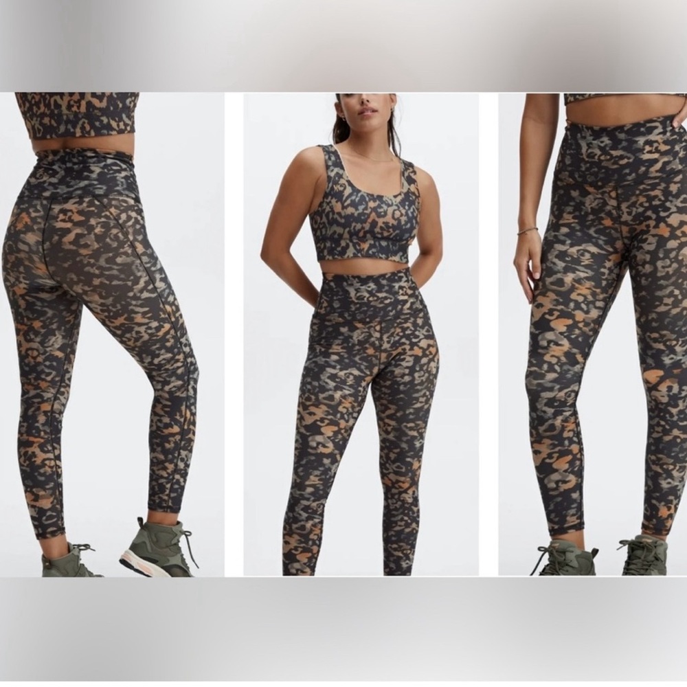 Fabletics Define Powerhold High Waisted Leggings in Wild Camo